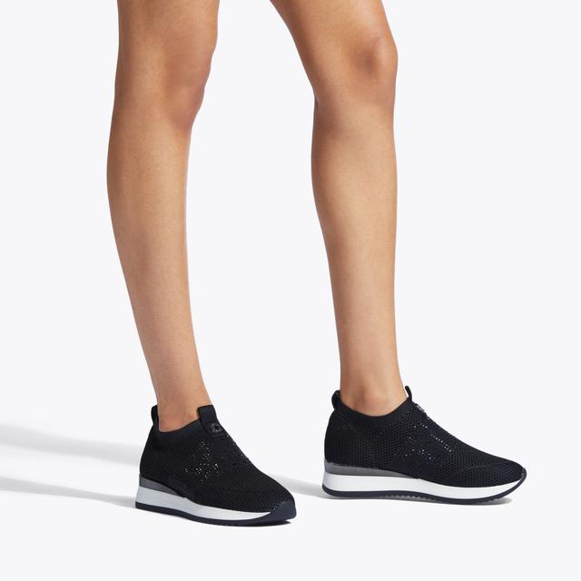 Carvela By Kurt Geiger JANEIRO 2 Black Trainer By CARVELA