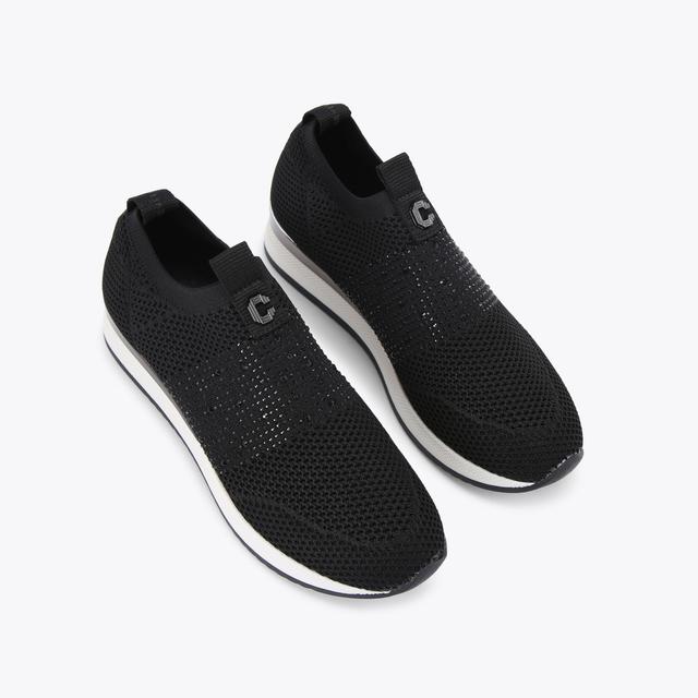 Carvela By Kurt Geiger JANEIRO 2 Black Trainer By CARVELA