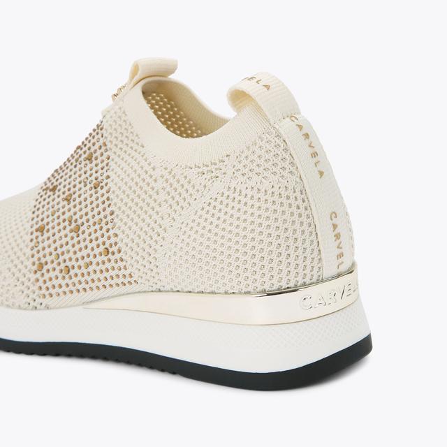 Carvela By Kurt Geiger JANEIRO 2 Low Top Sock-style Trainers By CARVELA