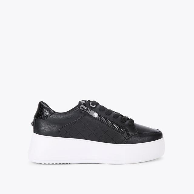 carvela by kurt geiger JIVE ZIP Black Trainer by CARVELA