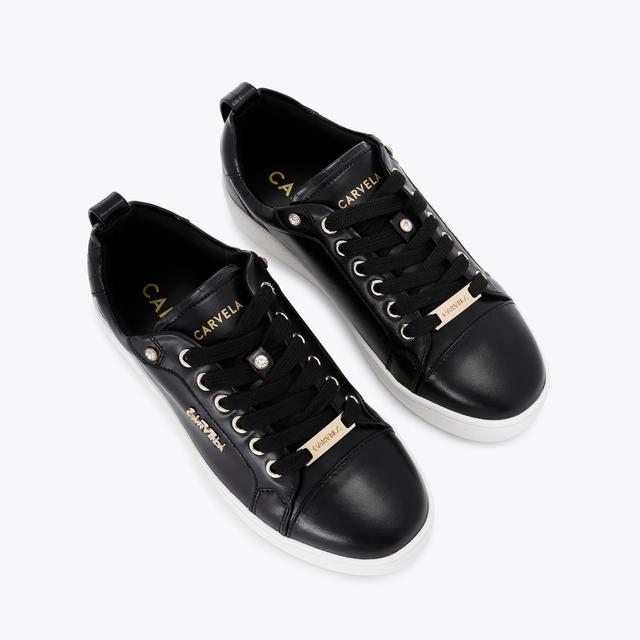 Carvela By Kurt Geiger JOYFUL 2 Black Trainer By CARVELA