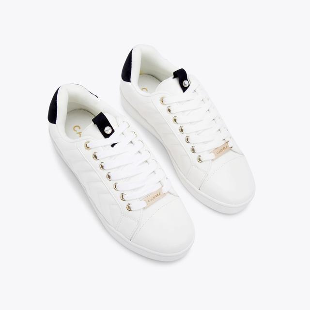 Carvela By Kurt Geiger JOYFUL QUILT White Trainers By CARVELA