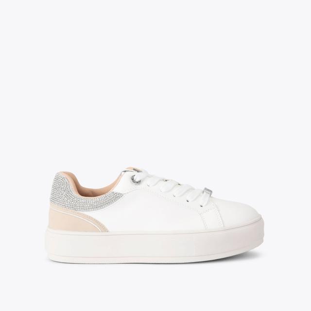 carvela by kurt geiger KALI GEM Crystal Lace Up Sneaker by KG KURT GEIGER