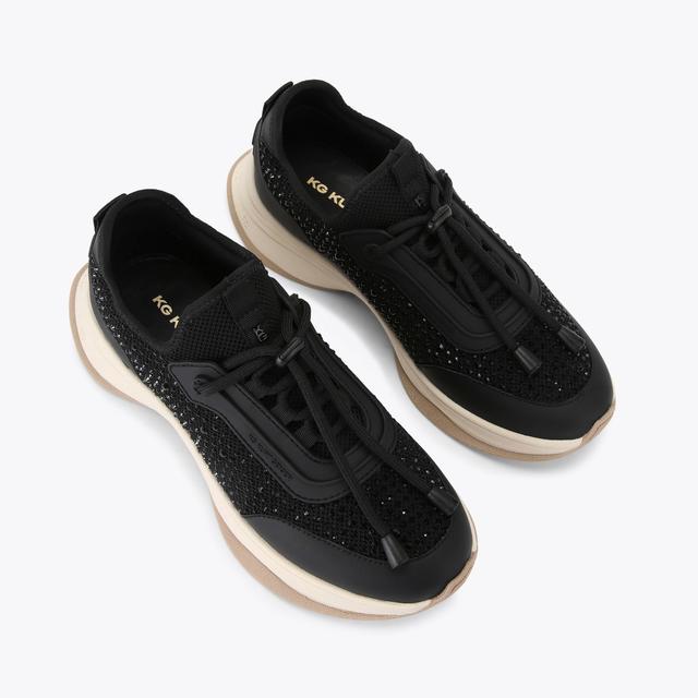 Carvela By Kurt Geiger KELSIE KNIT GEM Gem Sneaker By KG KURT GEIGER