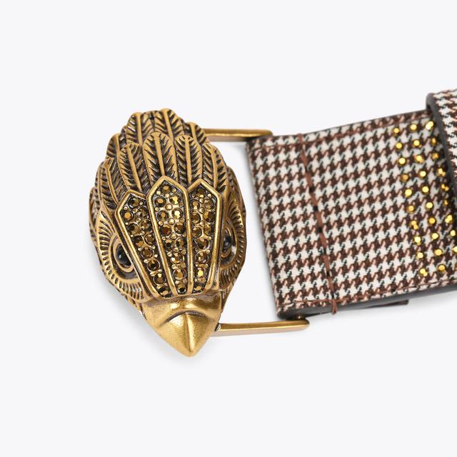 Carvela By Kurt Geiger KENSINGTON 38 BELT Houndstooth Belt By KURT GEIGER LONDON