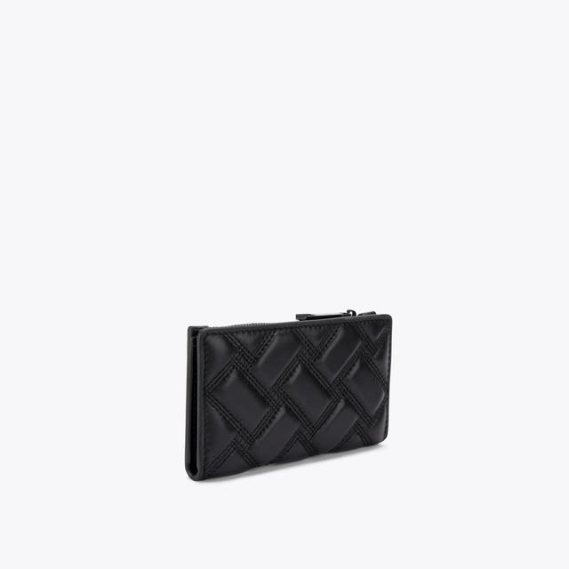 Carvela By Kurt Geiger KENSINGTON BIFOLD W DR Black Quilted Wallet By KURT GEIGER LONDON