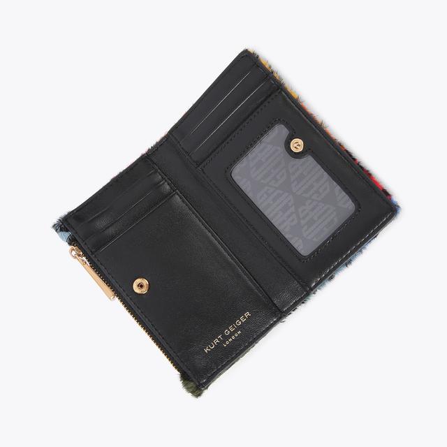 Carvela By Kurt Geiger KENSINGTON BIFOLD WLT L Calfhair Purse By KURT GEIGER LONDON