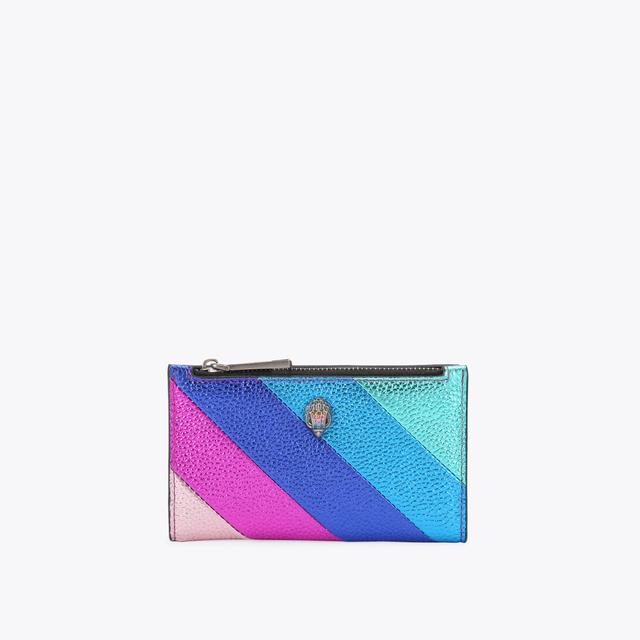 carvela by kurt geiger KENSINGTON BIFOLD WLT L Rainbow Stripe Leather Wallet by KURT GEIGER LONDON