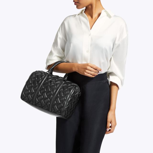 Carvela By Kurt Geiger KENSINGTON BOSTON DR Black Bowling Bag By KURT GEIGER LONDON