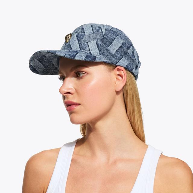 Carvela By Kurt Geiger KENSINGTON CAP Denim Weave Cap By KURT GEIGER LONDON