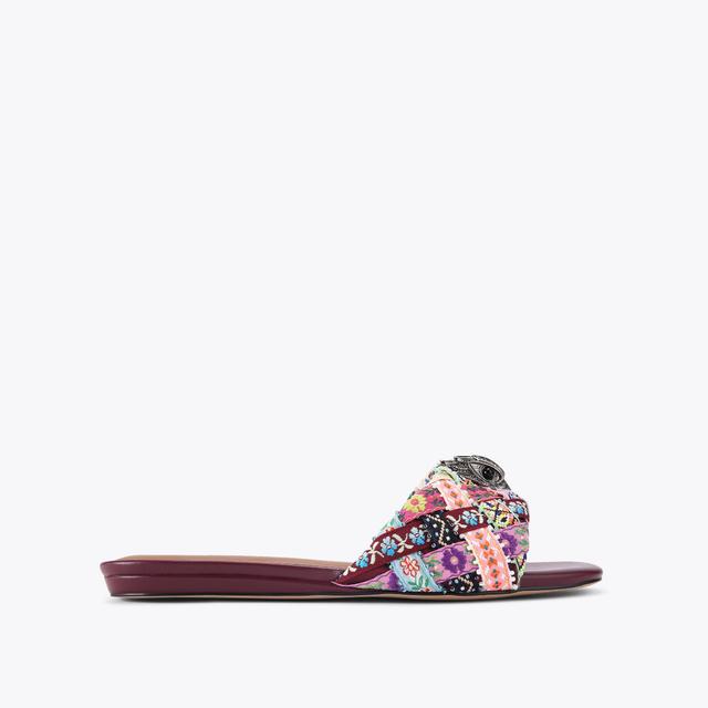 carvela by kurt geiger KENSINGTON FLAT SANDAL Slide On Woven Sandals by KURT GEIGER LONDON