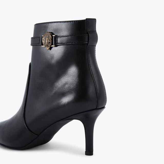 Carvela By Kurt Geiger KENSINGTON FLEXI ANKLE Black Heeled Ankle Boot By KURT GEIGER LONDON