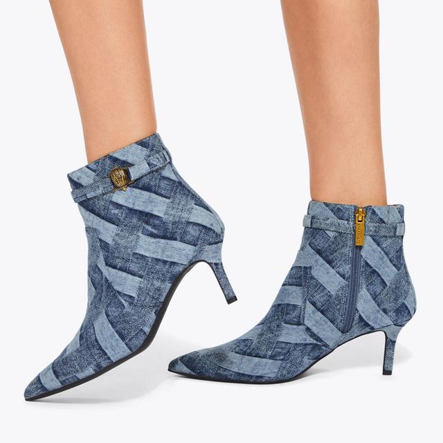 Carvela By Kurt Geiger KENSINGTON FLEXI ANKLE Denim Ankle Boot By KURT GEIGER LONDON