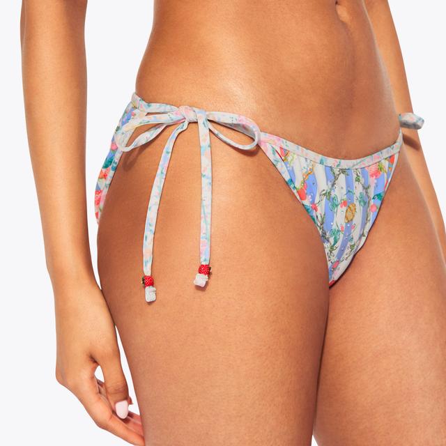 Carvela By Kurt Geiger KENSINGTON GEM S BRIEFS Blue Stripe Bikini Bottoms By KURT GEIGER LONDON