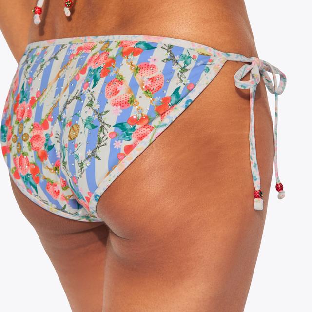 Carvela By Kurt Geiger KENSINGTON GEM S BRIEFS Blue Stripe Bikini Bottoms By KURT GEIGER LONDON