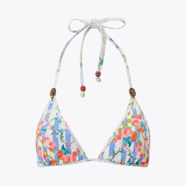 carvela by kurt geiger KENSINGTON GEM TRIANGLE Blue Stripe Triangle Bikini by KURT GEIGER LONDON