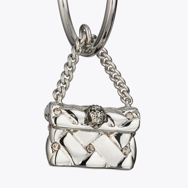 Carvela By Kurt Geiger KENSINGTON HOOP EARRINGS Silver Tone Hoop Earrings By KURT GEIGER LONDON