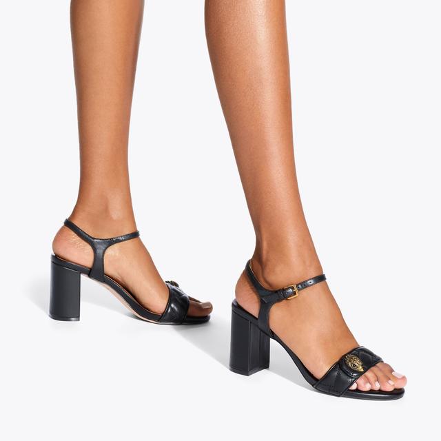 Carvela By Kurt Geiger KENSINGTON LANGLEY Black Leather Heel By KURT GEIGER LONDON