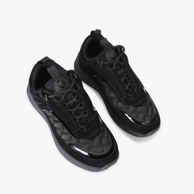 Carvela By Kurt Geiger KENSINGTON SNEAKER BLACK SUEDE SNEAKERS By KURT GEIGER LONDON