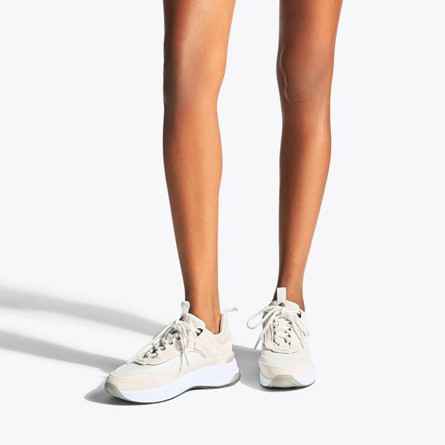 Carvela By Kurt Geiger KENSINGTON SNEAKER Bone Leather Sneakers By KURT GEIGER LONDON