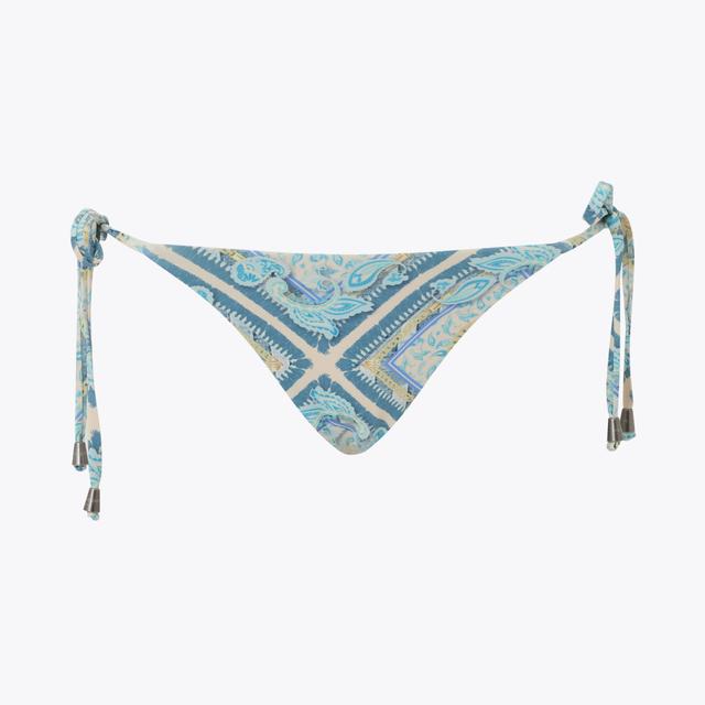 carvela by kurt geiger KENSINGTON STRING BRIEFS Blue Paisley Kensington String Bikini Bottoms by KURT GEIGER LONDON