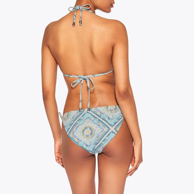 Carvela By Kurt Geiger KENSINGTON TRIANGLE TOP Blue Paisley Bikini Top By KURT GEIGER LONDON