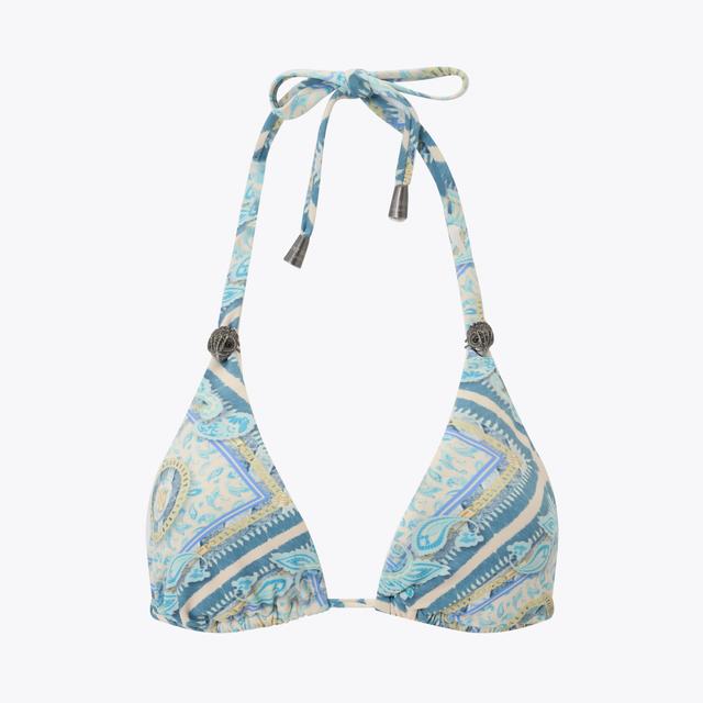 carvela by kurt geiger KENSINGTON TRIANGLE TOP Blue Paisley Bikini Top by KURT GEIGER LONDON
