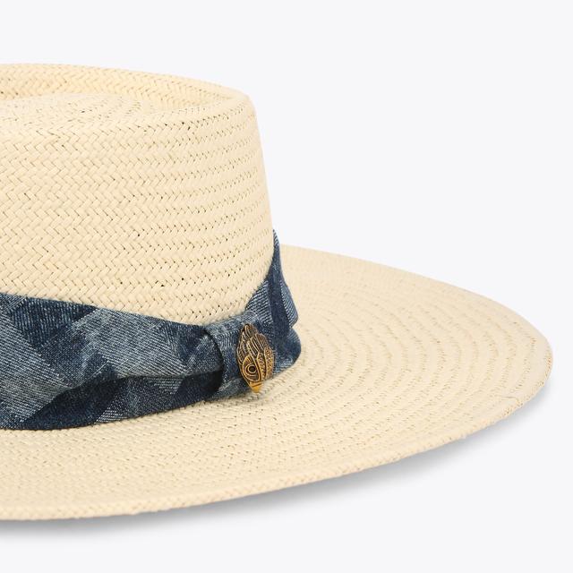 Carvela By Kurt Geiger KENSINGTON WIDE BRIM HAT Wide Brim Raffia Hat By KURT GEIGER LONDON