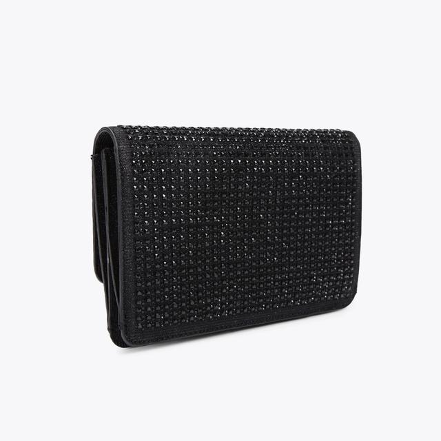 Carvela By Kurt Geiger KIANNI CLUTCH Black Jewelled Clutch Bag By CARVELA