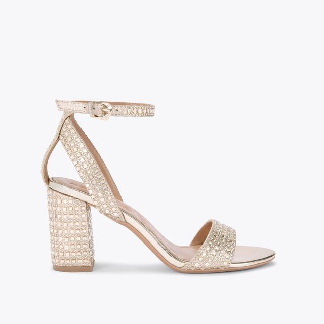 carvela by kurt geiger KIANNI Gold Heeled Sandal by CARVELA