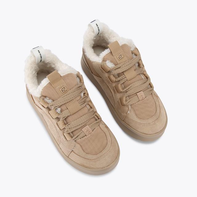 Carvela By Kurt Geiger KIARA Taupe Sneaker By KG KURT GEIGER