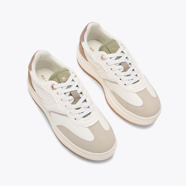 Carvela By Kurt Geiger KICK White Sneaker By KG KURT GEIGER
