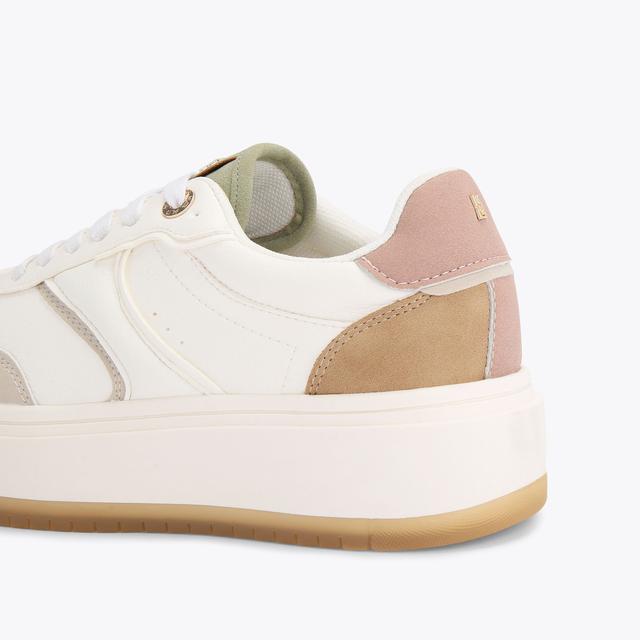 Carvela By Kurt Geiger KICK White Sneaker By KG KURT GEIGER