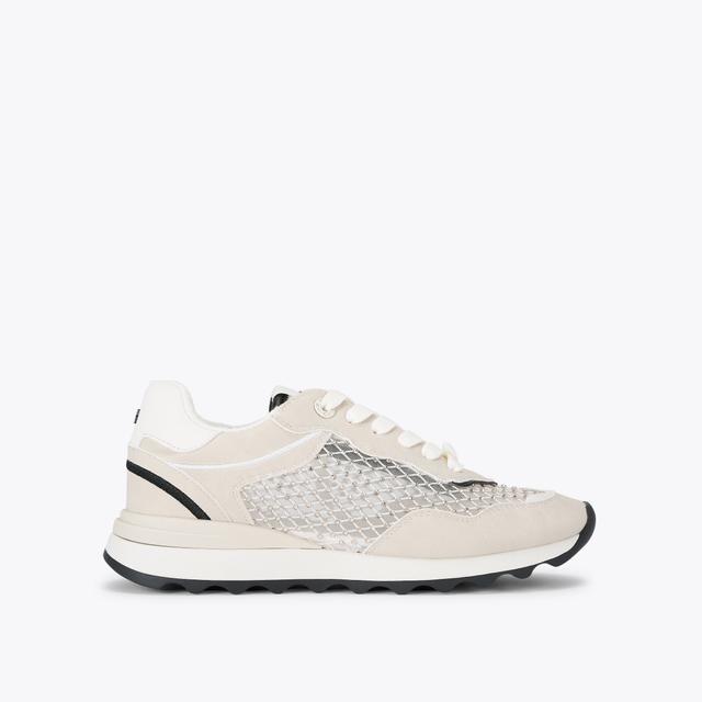 carvela by kurt geiger KINDER Bone Mesh Lace Up Sneaker by KG KURT GEIGER