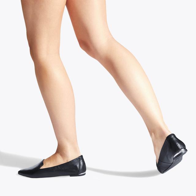 Carvela By Kurt Geiger LANDED 2 Black Pointed Toe Flats By CARVELA