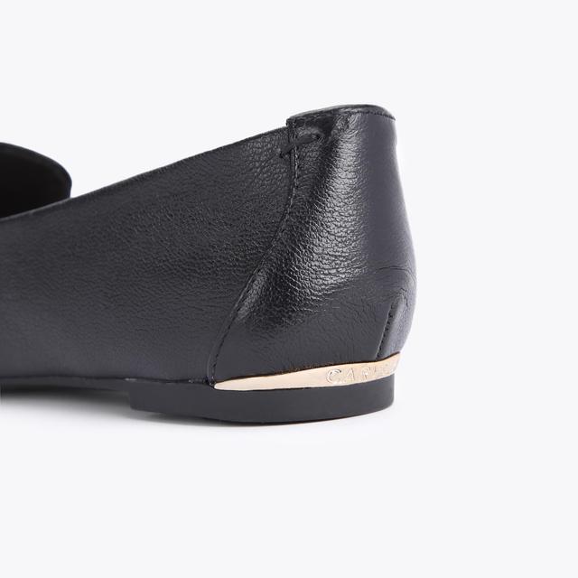 Carvela By Kurt Geiger LANDED 2 Black Pointed Toe Flats By CARVELA
