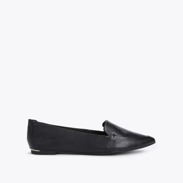 carvela by kurt geiger LANDED 2 Black Pointed Toe Flats by CARVELA