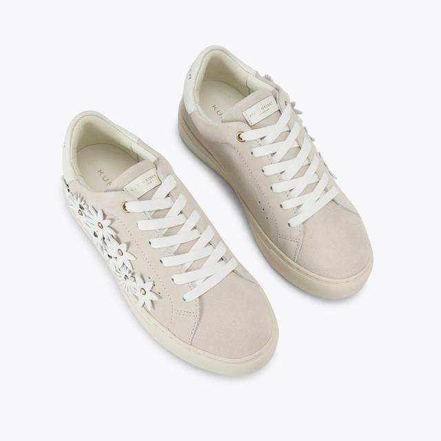 Carvela By Kurt Geiger LANEY FLOWER Floral Lace Up Sneaker By KURT GEIGER LONDON