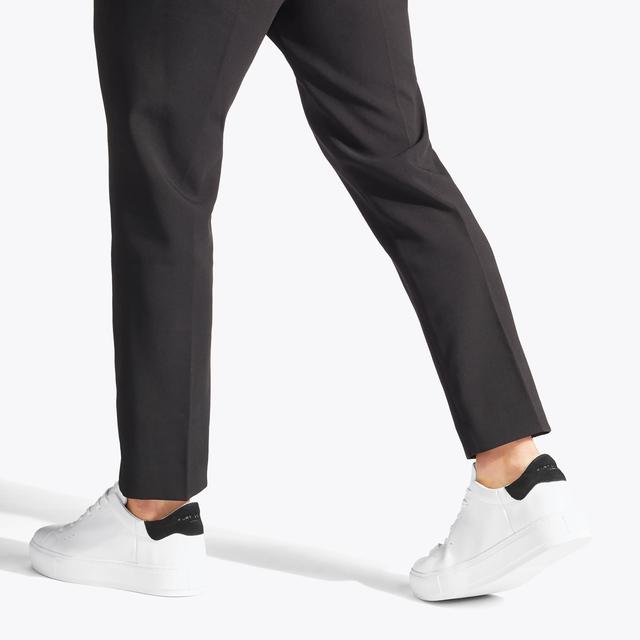 Carvela By Kurt Geiger LANEY MENS White Leather Sneakers By KURT GEIGER LONDON