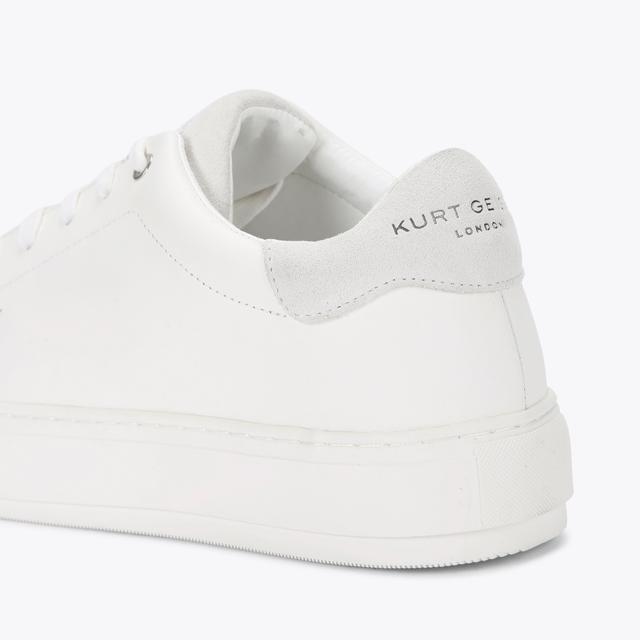 Carvela By Kurt Geiger LANEY2 White Leather Chunky Sneakers By KURT GEIGER LONDON