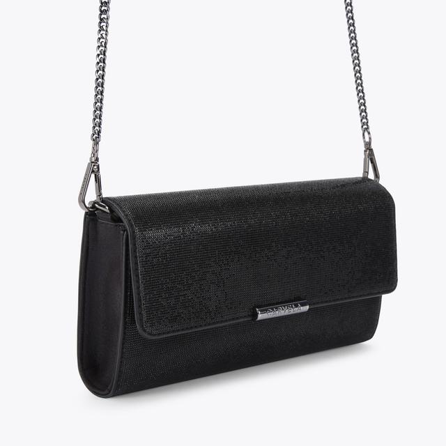 Carvela By Kurt Geiger LARGE GALA CLUTCH 2 Black Crystal Clutch Bag By CARVELA
