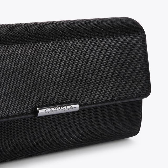 Carvela By Kurt Geiger LARGE GALA CLUTCH 2 Black Crystal Clutch Bag By CARVELA