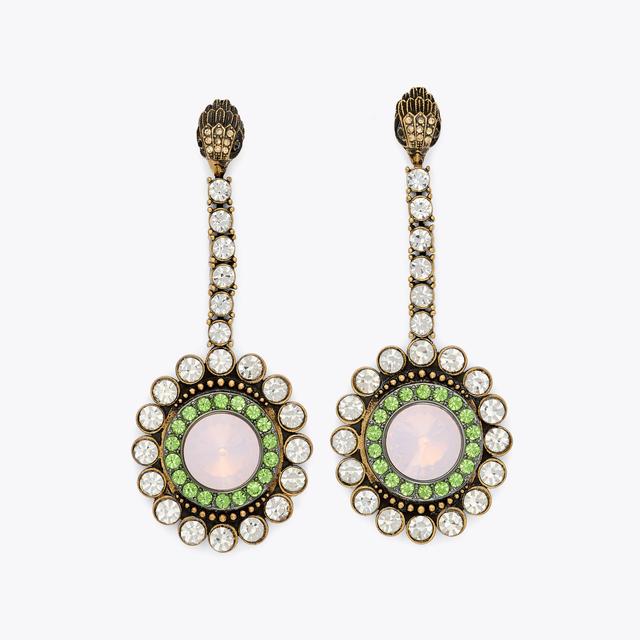carvela by kurt geiger LARGE OCTAVIA EARRINGS Opal Crystal Earrings by KURT GEIGER LONDON