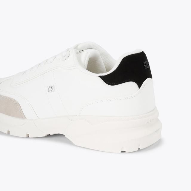 Carvela By Kurt Geiger LATEST White Lace Up Sneaker By KG KURT GEIGER