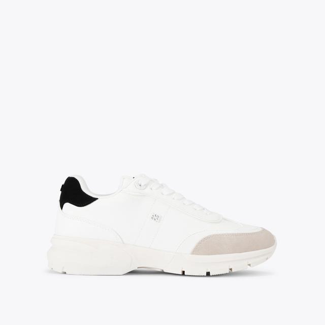 carvela by kurt geiger LATEST White Lace Up Sneaker by KG KURT GEIGER