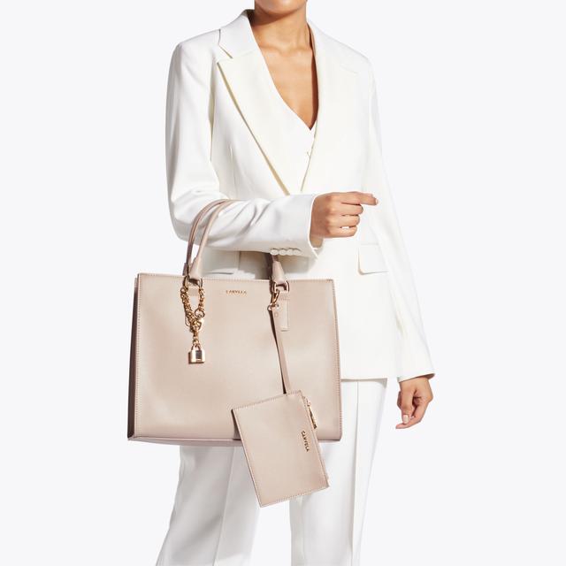Carvela By Kurt Geiger LATTE Taupe Tote Bag By CARVELA