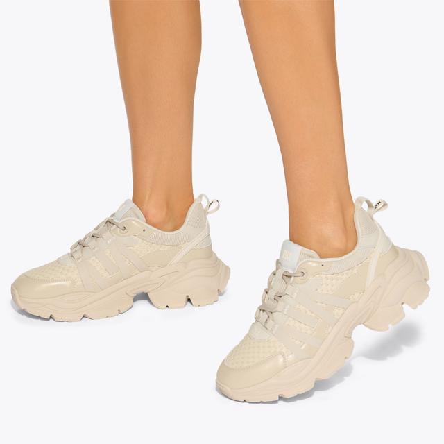 Carvela By Kurt Geiger LAYA Bone Synthetic Laya By KG KURT GEIGER