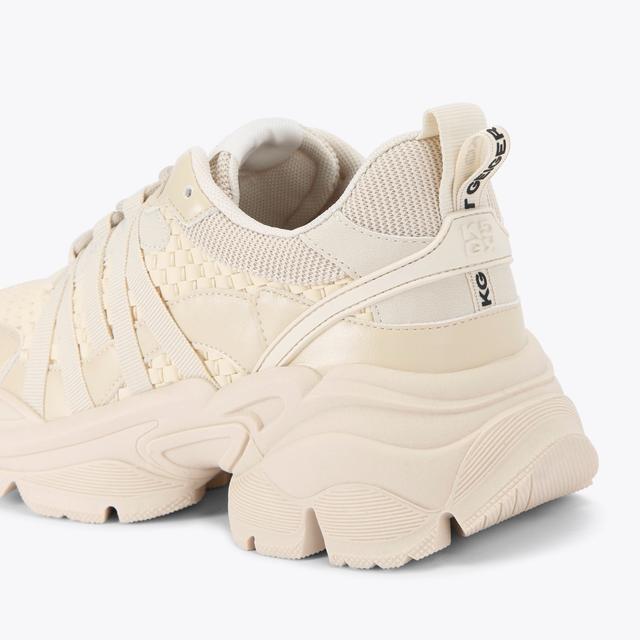 Carvela By Kurt Geiger LAYA Bone Synthetic Laya By KG KURT GEIGER