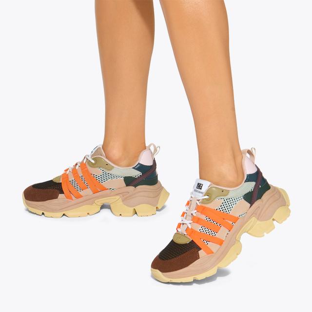 Carvela By Kurt Geiger LAYA Neutral Sneakers By KG KURT GEIGER