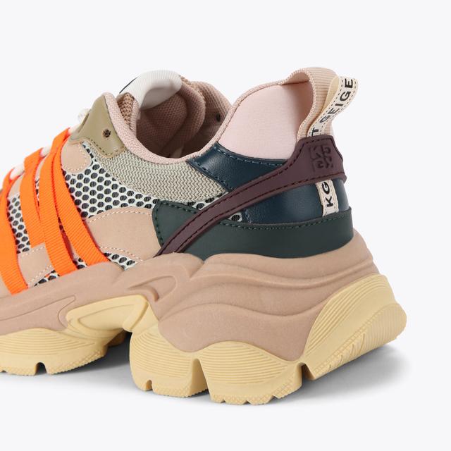 Carvela By Kurt Geiger LAYA Neutral Sneakers By KG KURT GEIGER